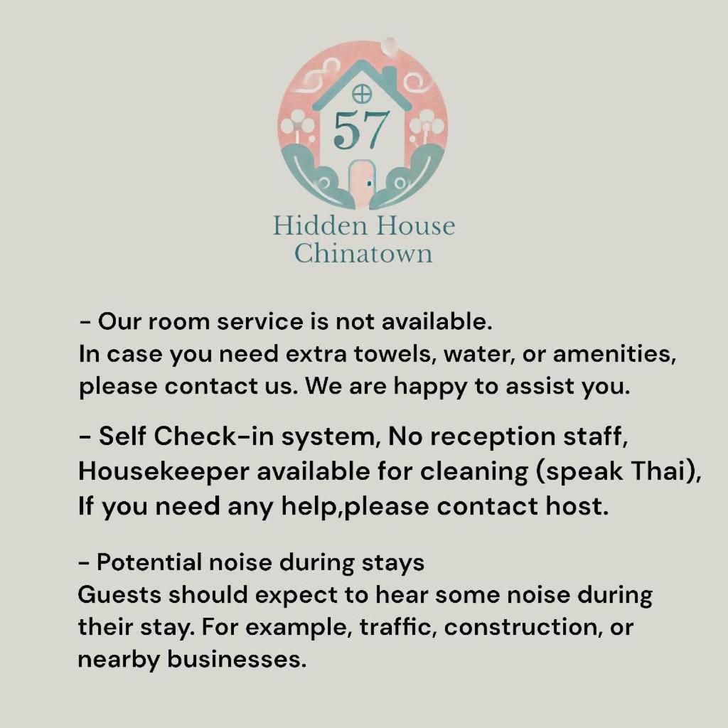 Guest house 57 Hidden House Bkk Chinatown